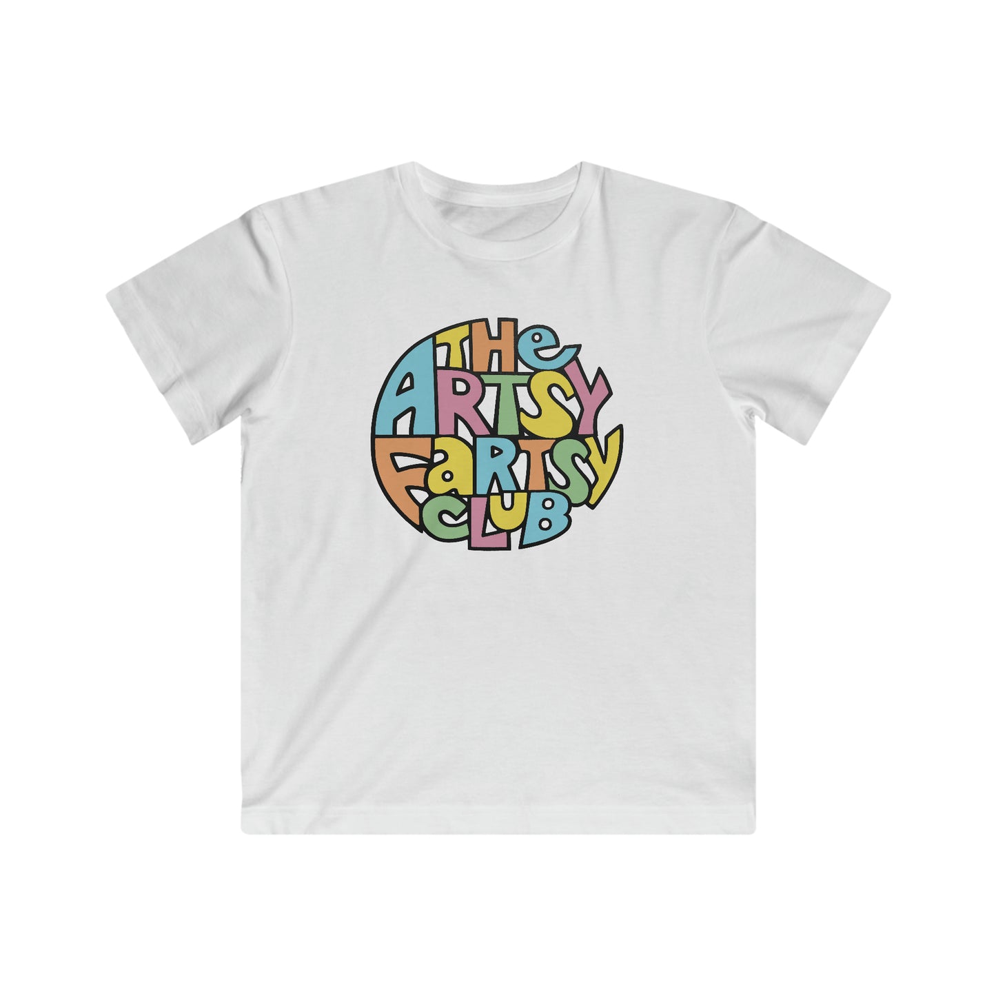 Artsy Fartsy Kids Jersey Tee