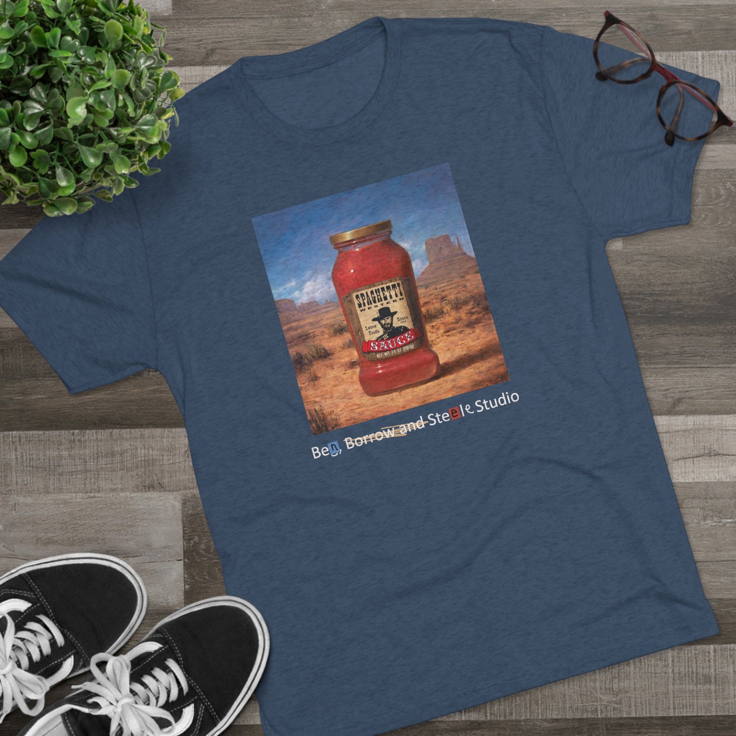 Spaghetti Western Triblend Crew Tee