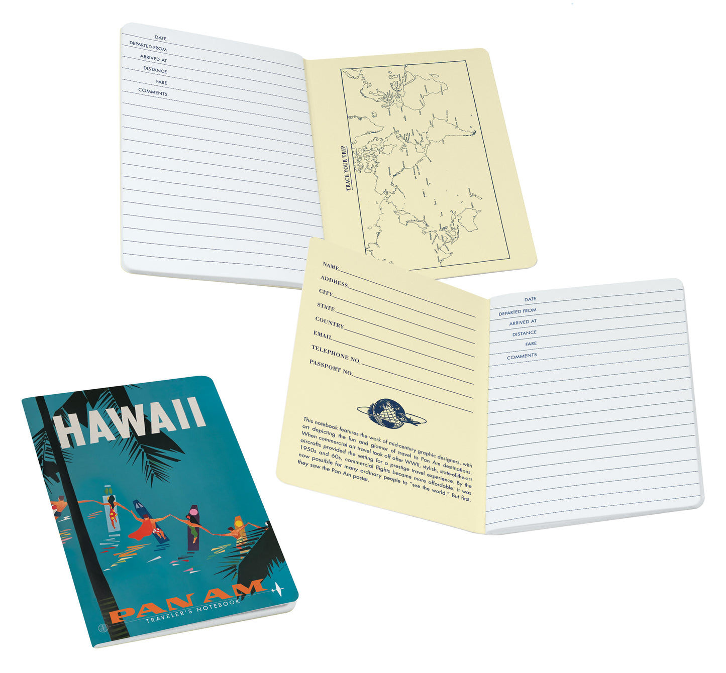 Hawaii Pan AM Traveler's Notebook
