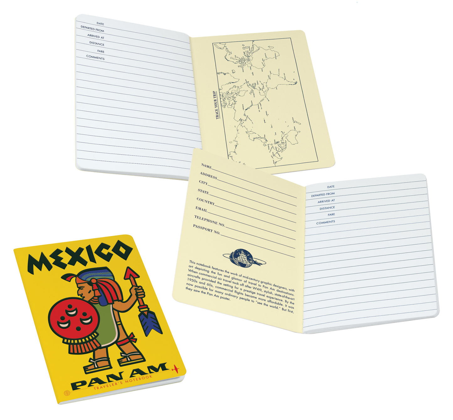 Mexico Pan AM Traveler's Notebook