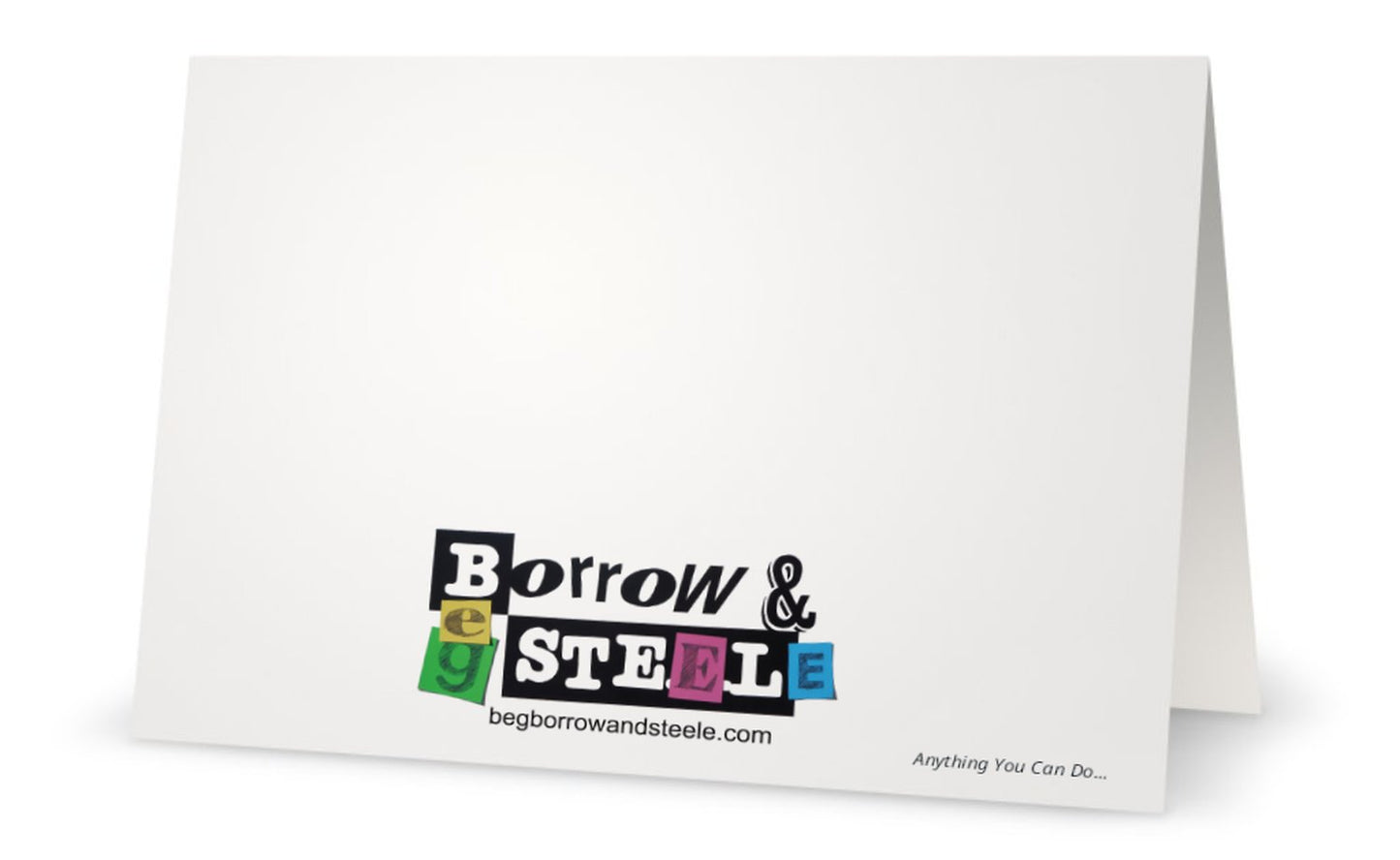Anything You Can Do...Notecard