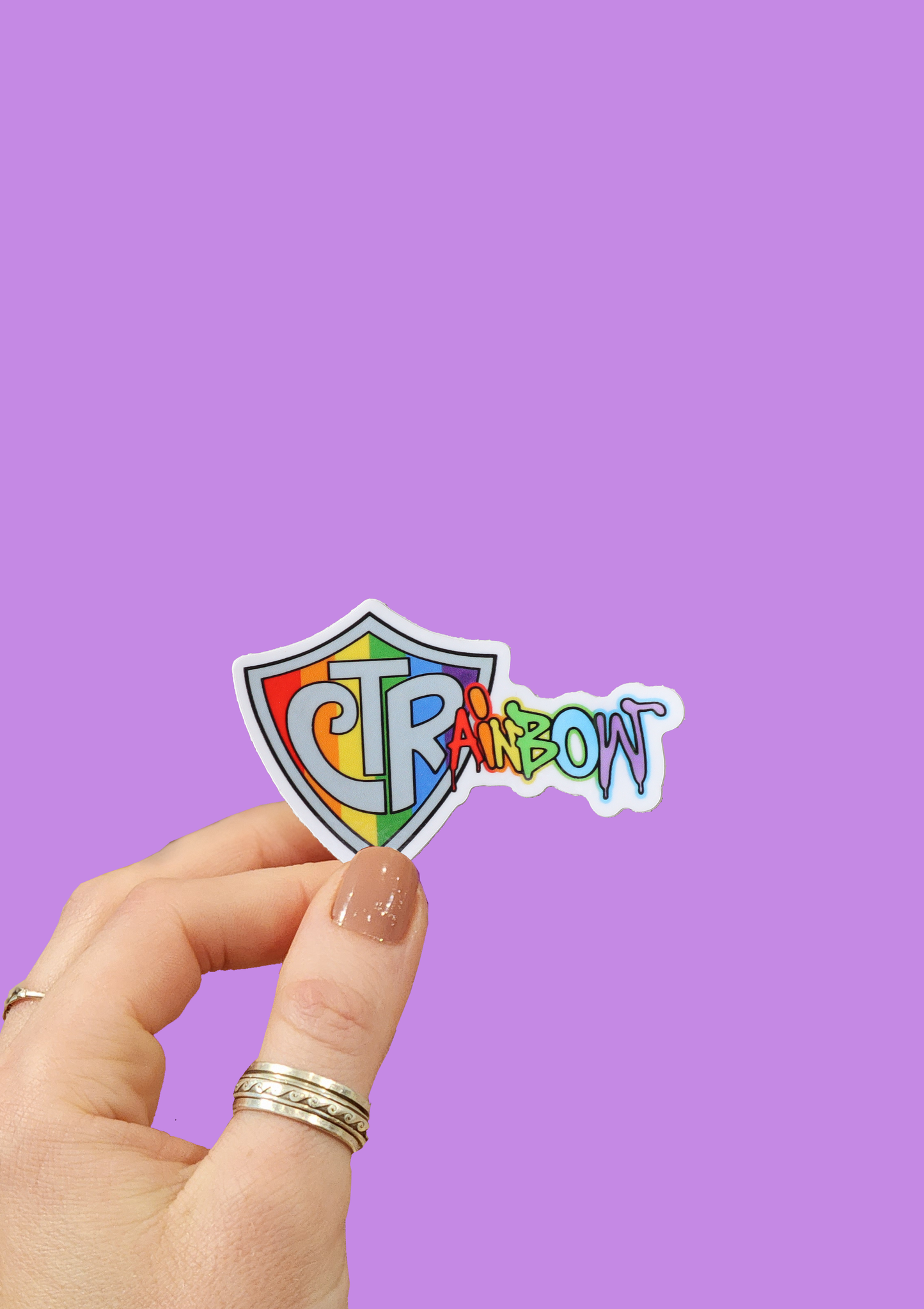 Choose the Rainbow Sticker