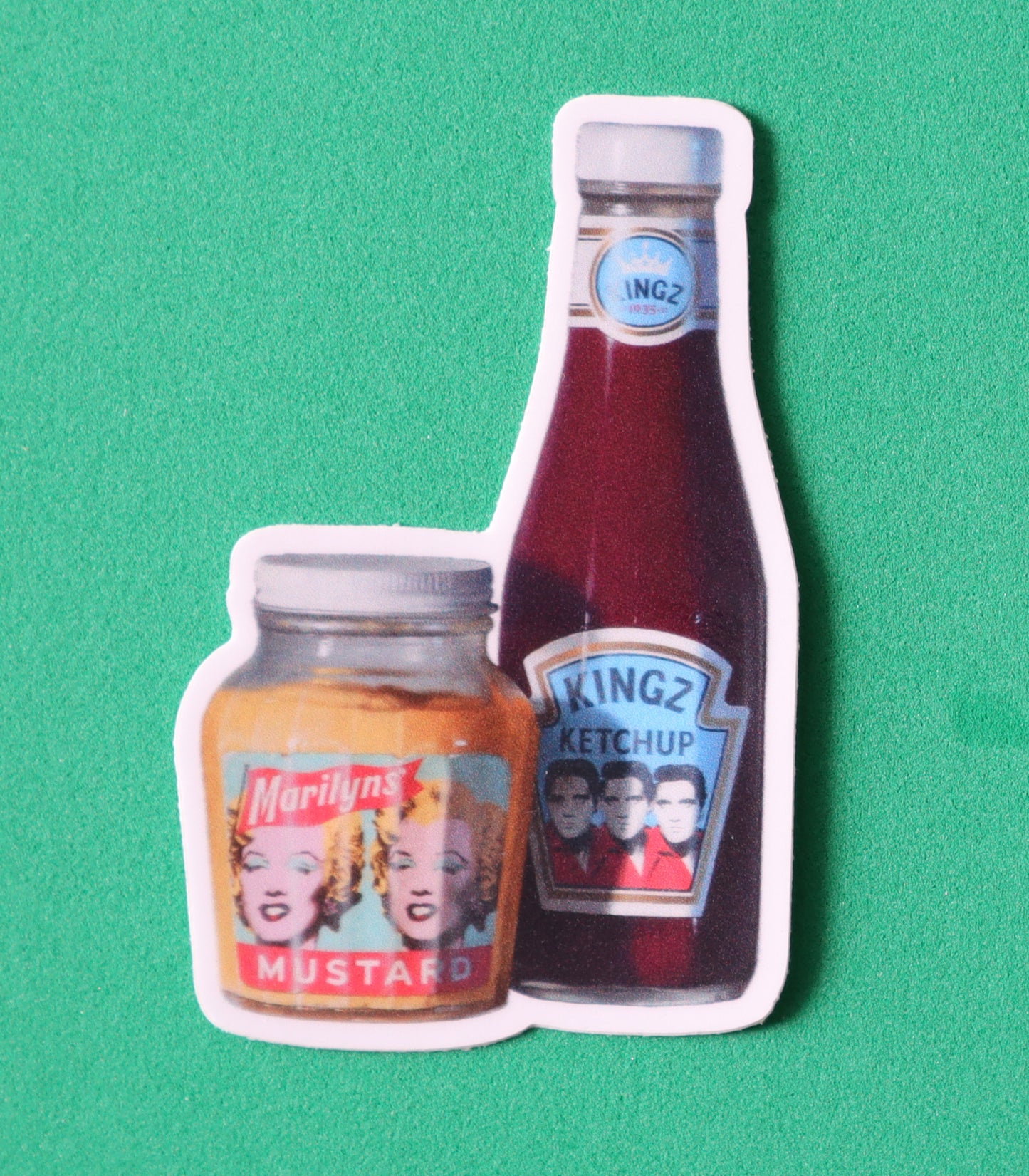 His and Hers Sticker