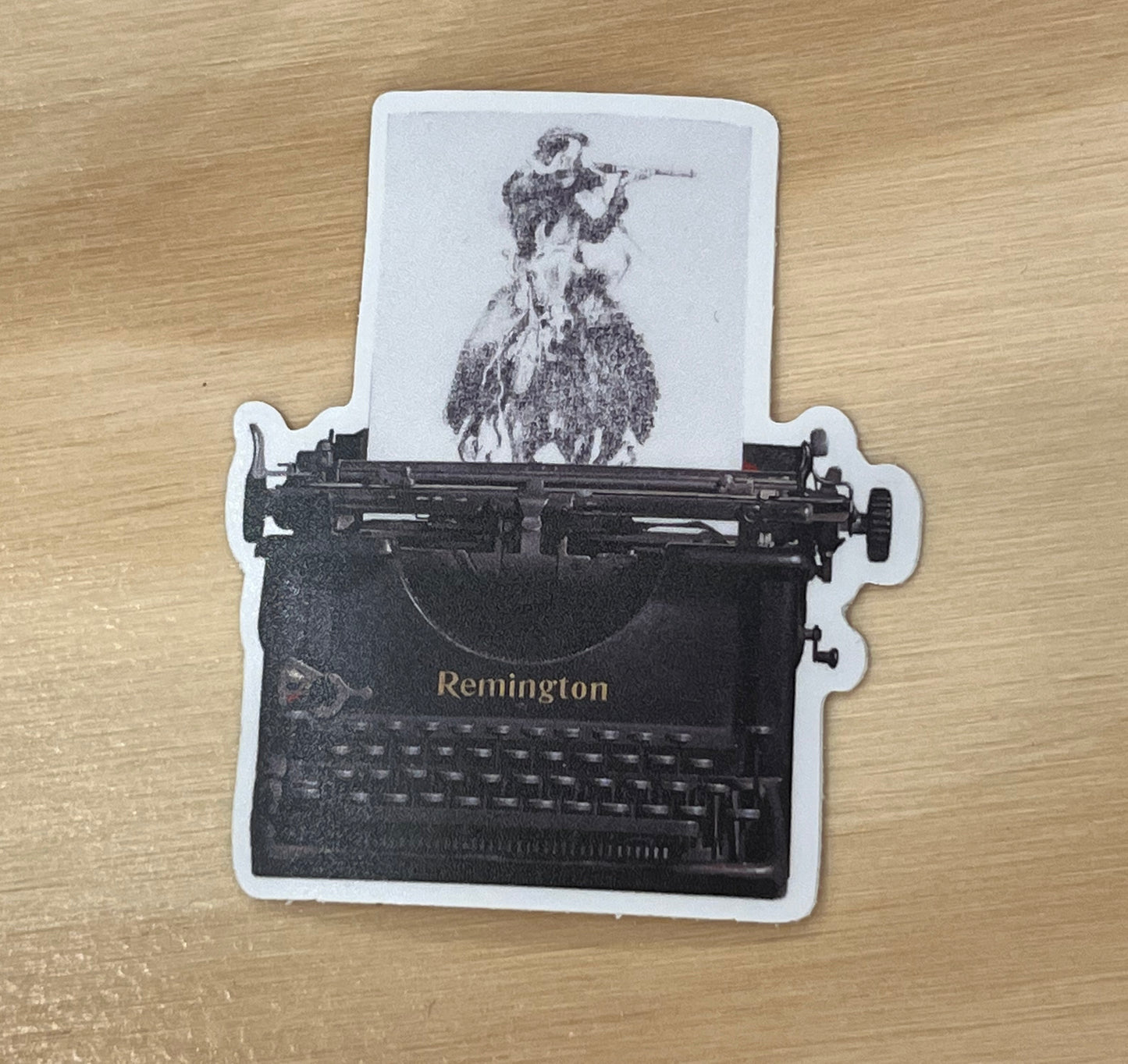 Returning to Remington Sticker
