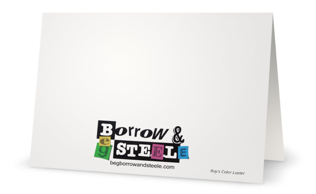 Roy's Color Luster Notecard