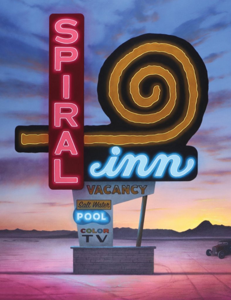 Spiral Inn Notecard