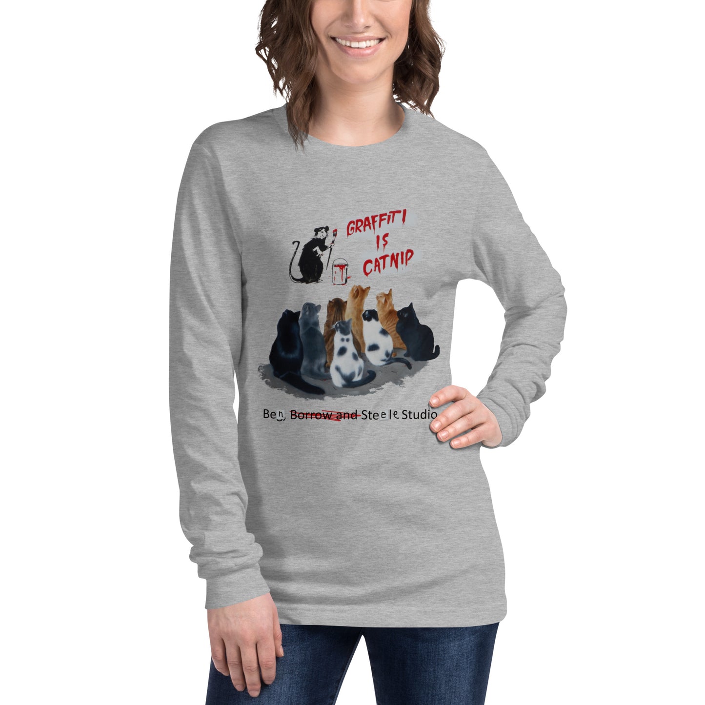 Graffiti is Catnip Long Sleeve Tee