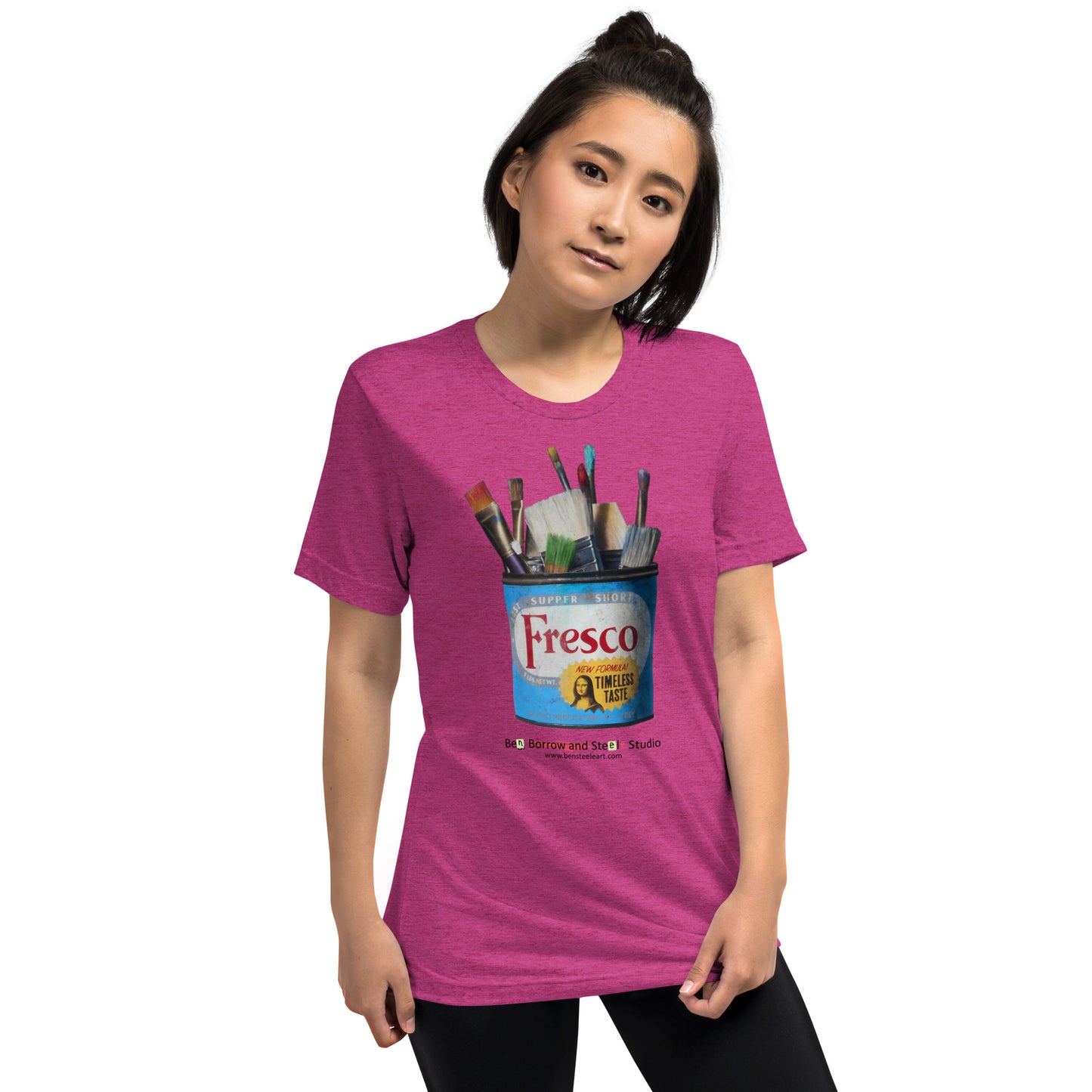 Fresco Last Supper Shortening Triblend T-shirt