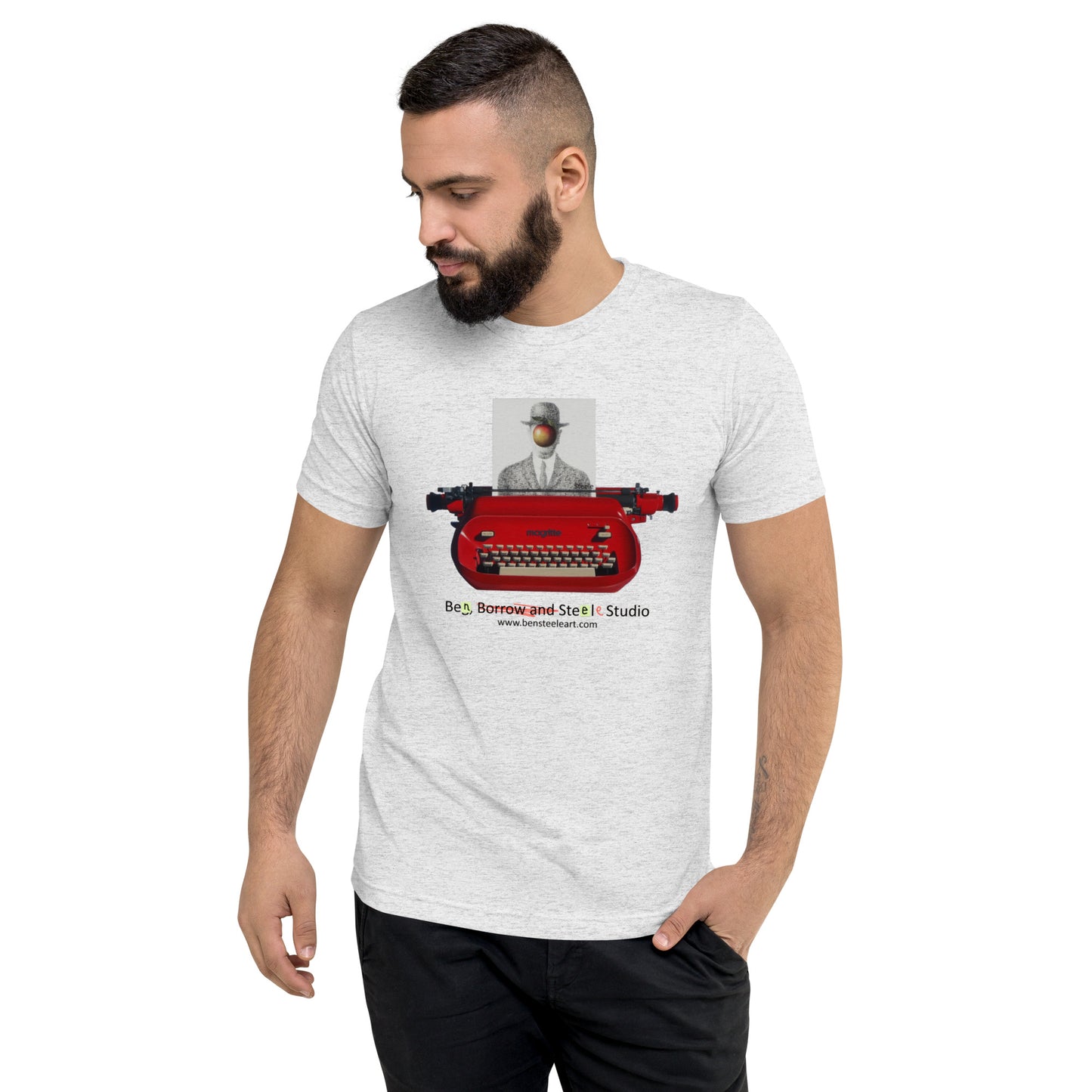 Son of a Typewriter Triblend T-shirt