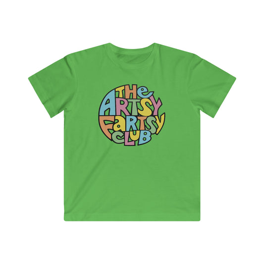 Artsy Fartsy Kids Jersey Tee