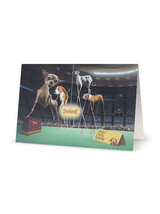 Dali Dog Show Notecard