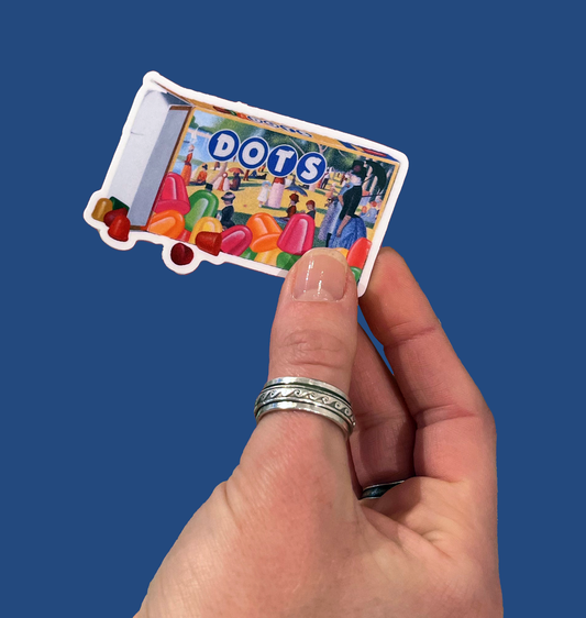 Seurat's Dots Sticker