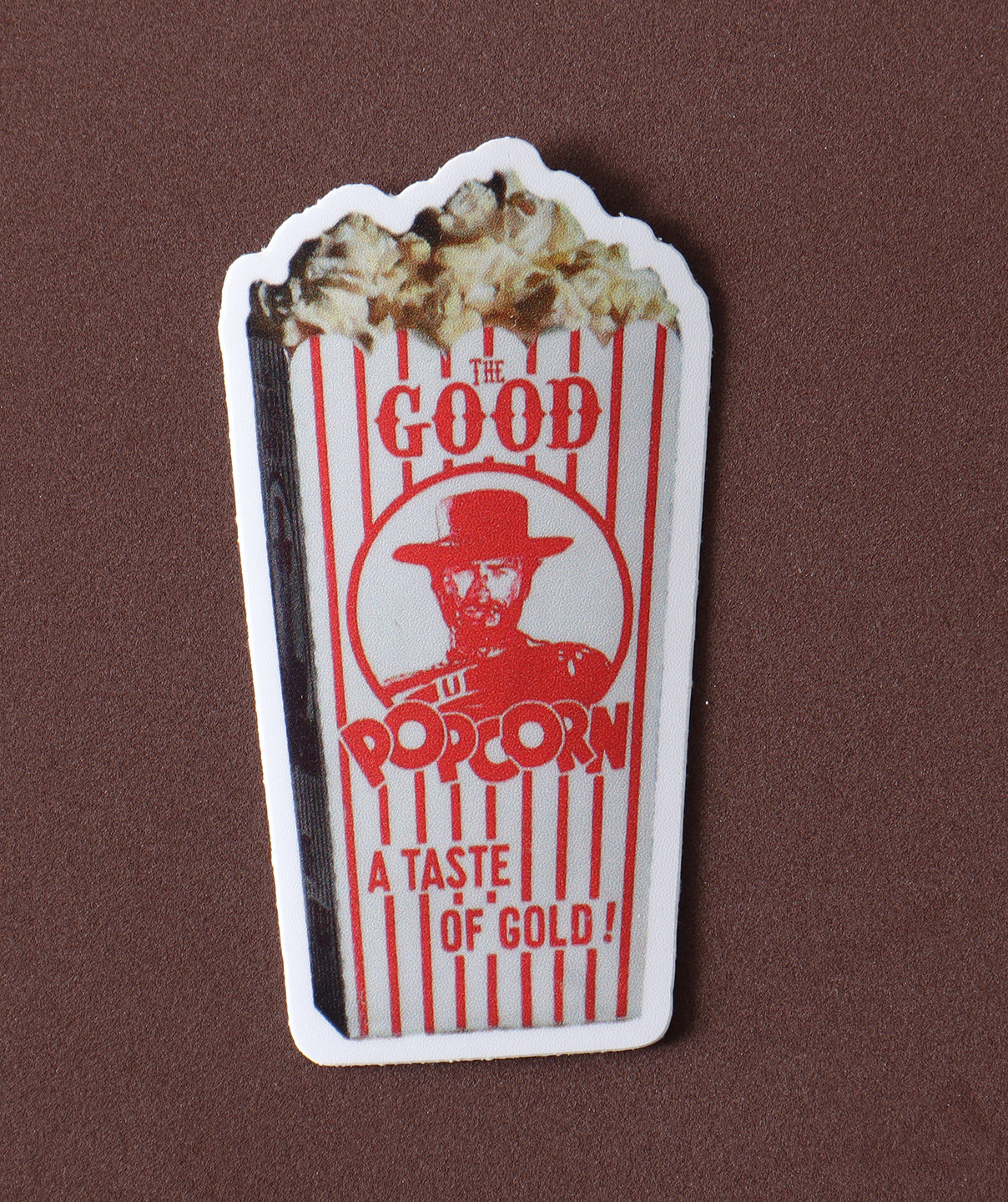 The Good Popcorn Sticker