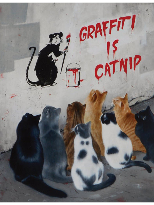 Graffiti is Catnip Notecard