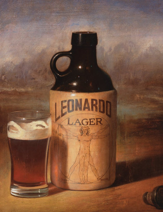 Leonardo Lager Notecard