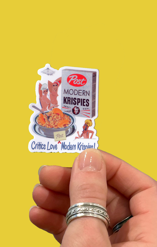 Post Modern Krispies Sticker