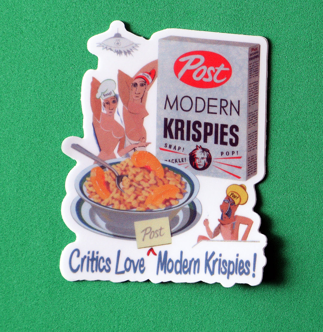 Post Modern Krispies Sticker