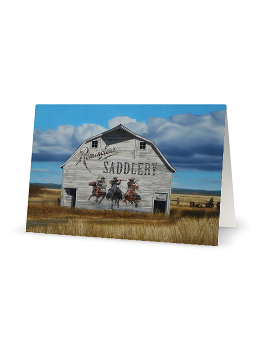 Remington's Saddlery Notecard