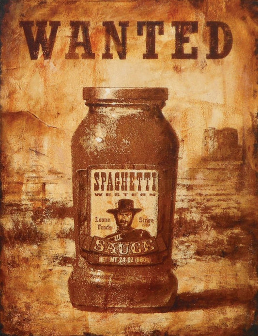 Wanted: Spaghetti Western Sauce Notecard